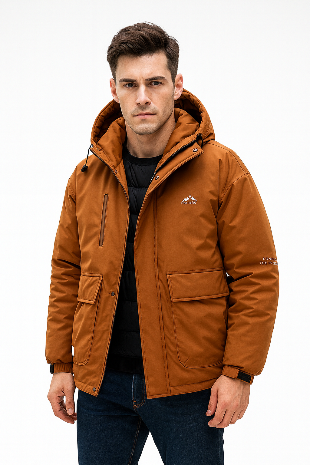Chaqueta acolchada para hombre estilo funcional - Jarvik