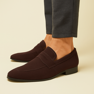 Mocasines para hombre efecto ante estilo minimalista - Kenjiro