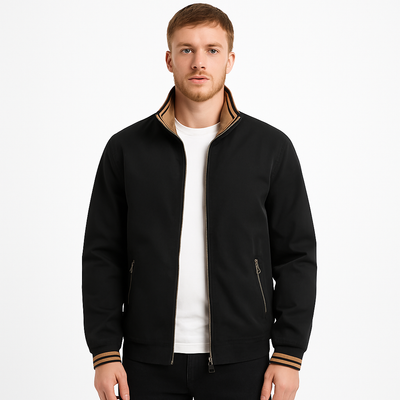 Chaqueta hombre ligera casual cremallera – Maldini