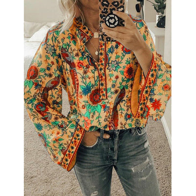 Gisela - Sofisticada blusa de moda