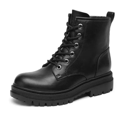 Botas negras de mujer con plataforma robusta - Ulrika