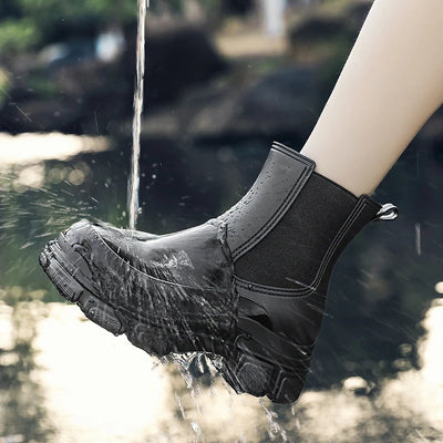Botas mujer impermeables suela gruesa elasticas - Liora