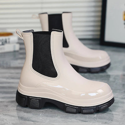Botas mujer impermeables suela gruesa elasticas - Liora