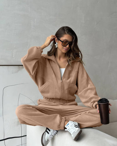 Conjunto deportivo mujer casual con capucha - Arlette