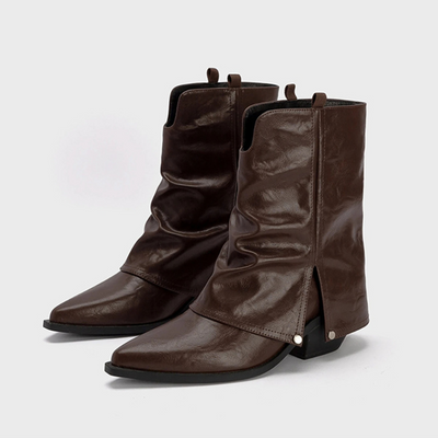 Botas vaqueras mujer denim - Sarah
