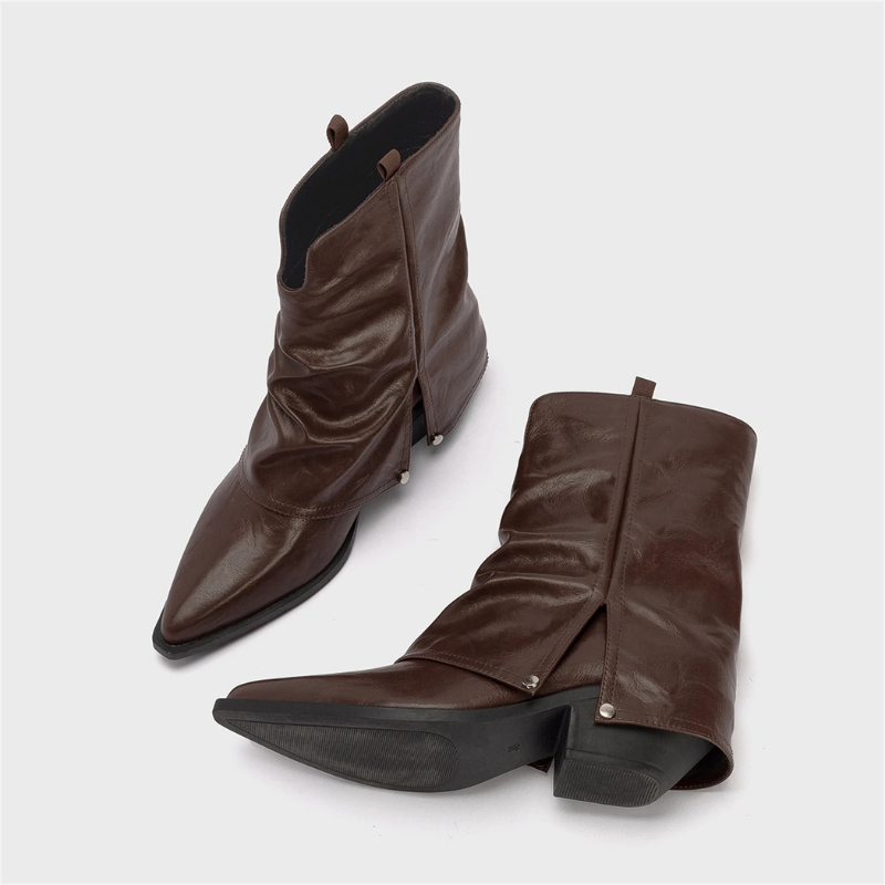 Botas vaqueras mujer denim - Sarah