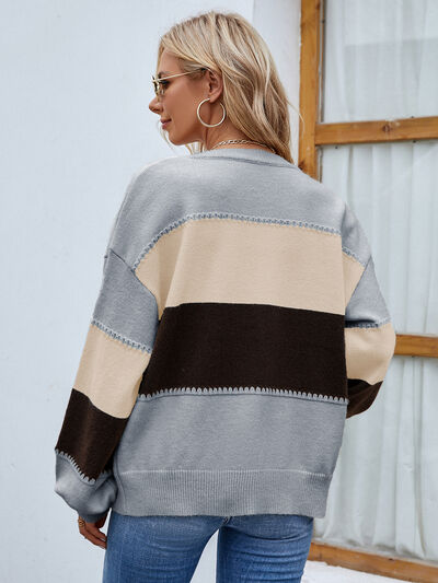 Cardigan mujer tejido con botones - Coralie