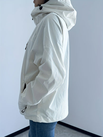 Chaqueta mujer impermeable ligera con capucha - Liv