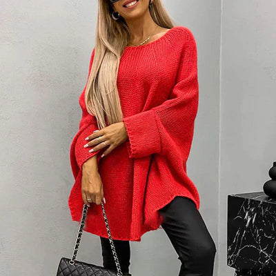 Sueter mujer oversize punto grueso - Freja