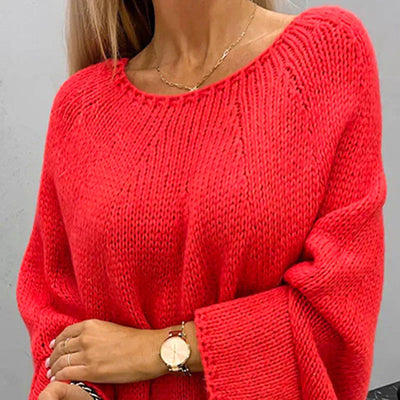 Sueter mujer oversize punto grueso - Freja