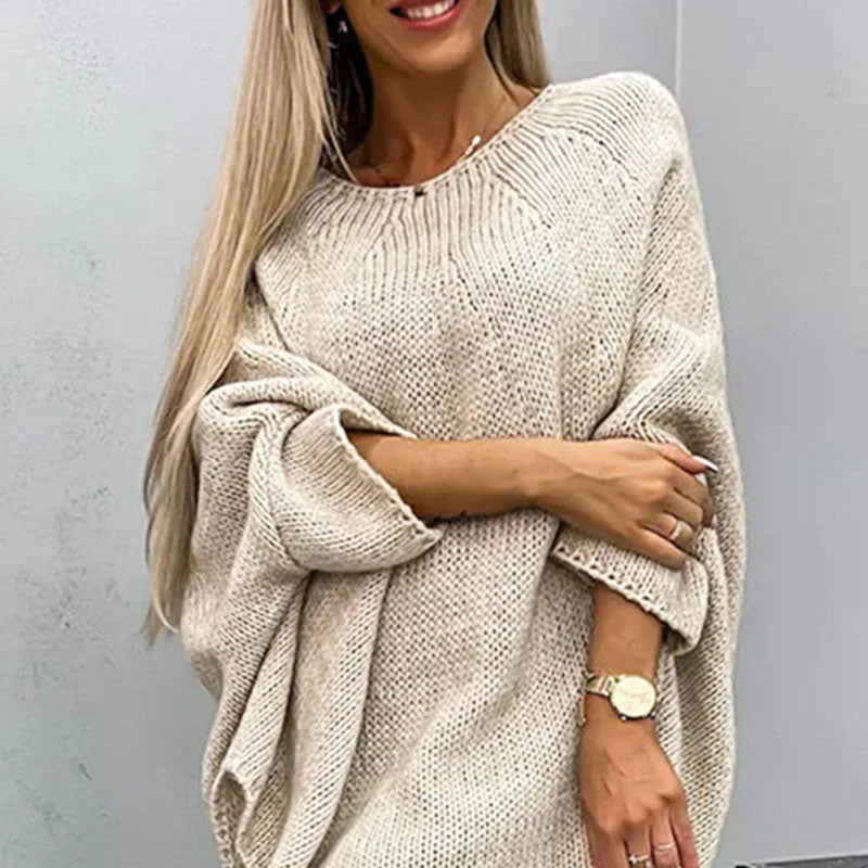 Sueter mujer oversize punto grueso - Freja