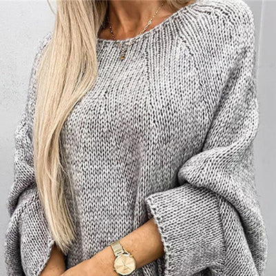 Sueter mujer oversize punto grueso - Freja