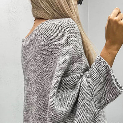 Sueter mujer oversize punto grueso - Freja