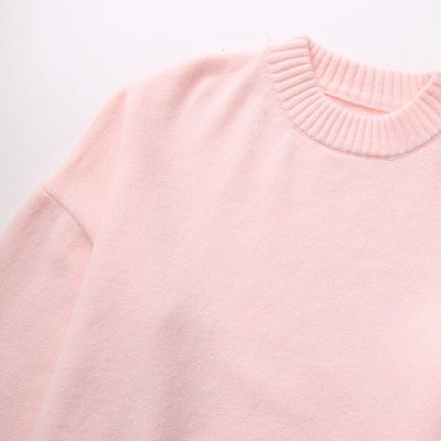 Sueter oversized mujer tejido suave estilo casual - Karina