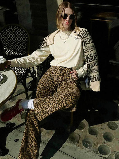 Pantalones de leopardo