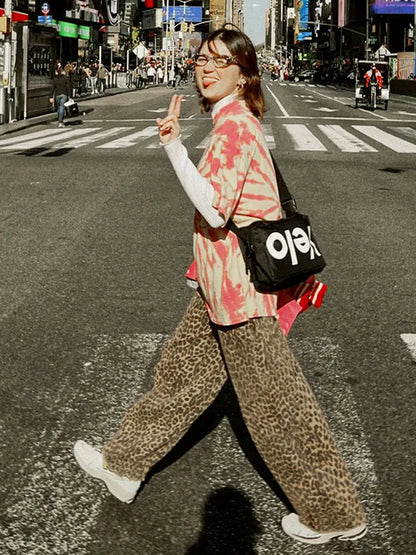 Pantalones de leopardo