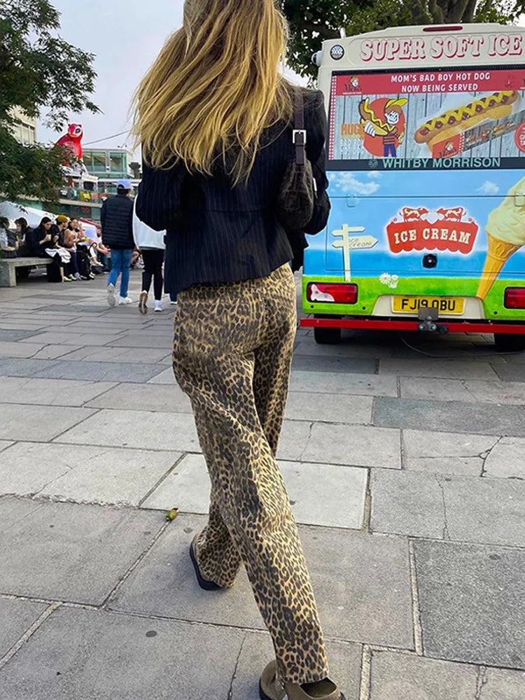 Pantalones de leopardo