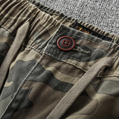 Calvin - Pantalones Cargo de Camuflaje