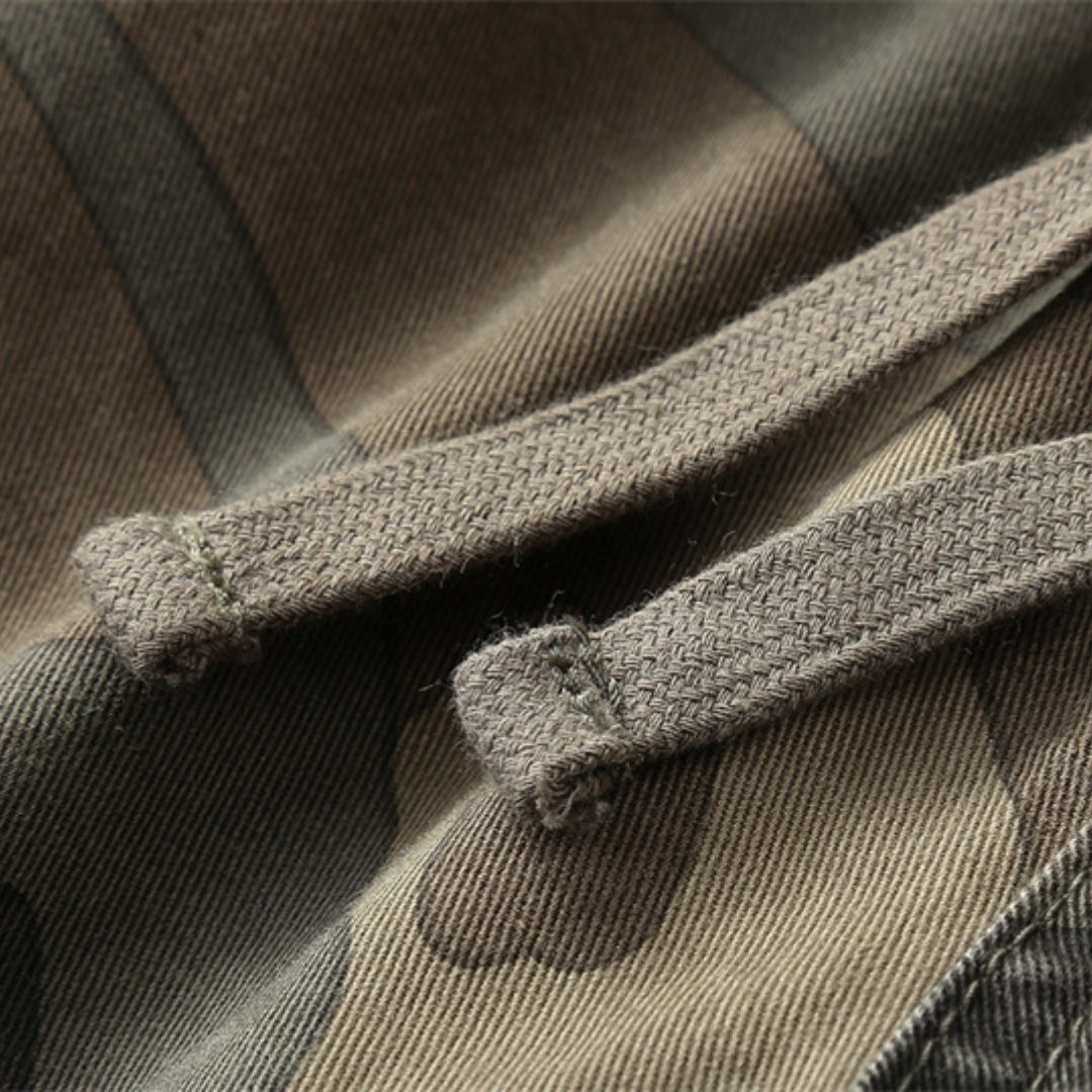 Calvin - Pantalones Cargo de Camuflaje