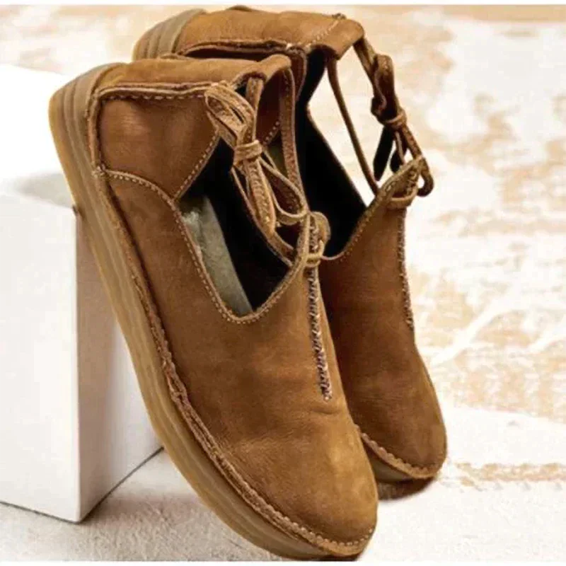 Zapatos de piel de mujer de alta calidad para otoño