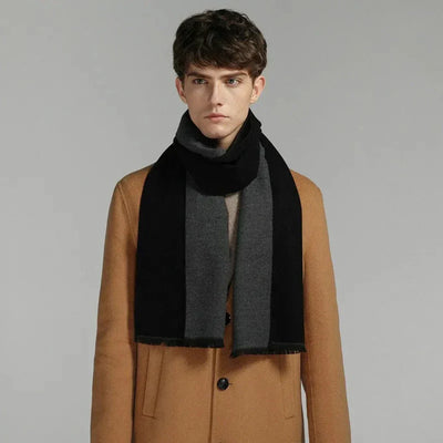 Elegante bufanda de invierno para hombre