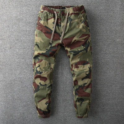 Calvin - Pantalones Cargo de Camuflaje