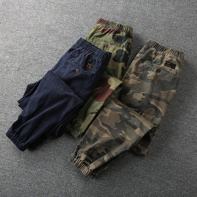 Calvin - Pantalones Cargo de Camuflaje