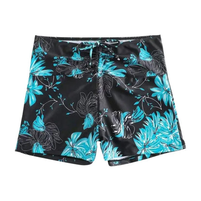 Blumena - Pantalones cortos de vacaciones con estampado floral