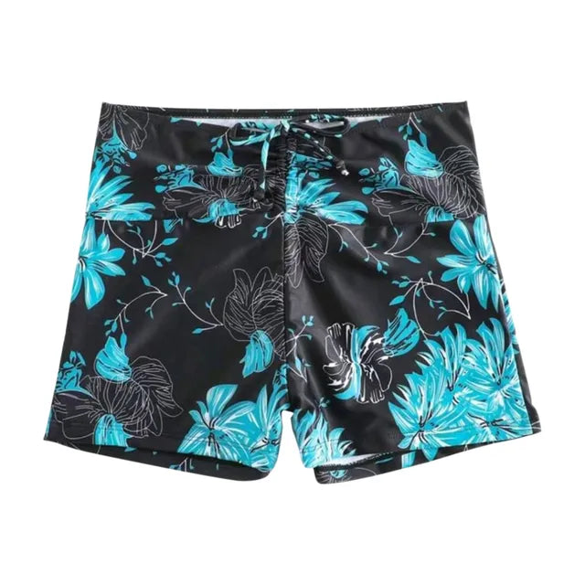 Blumena - Pantalones cortos de vacaciones con estampado floral