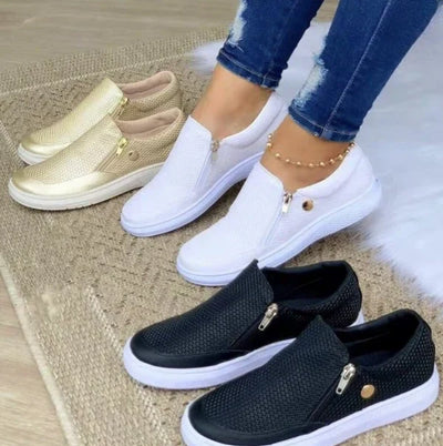 Jorana - Zapatos ortopédicos de mujer con plantilla blanda y suela antideslizante para uso diario