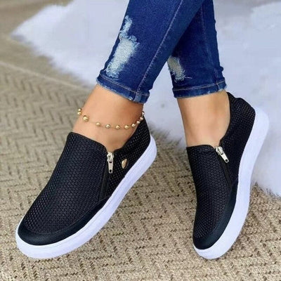 Jorana - Zapatos ortopédicos de mujer con plantilla blanda y suela antideslizante para uso diario