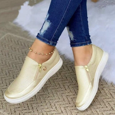 Jorana - Zapatos ortopédicos de mujer con plantilla blanda y suela antideslizante para uso diario