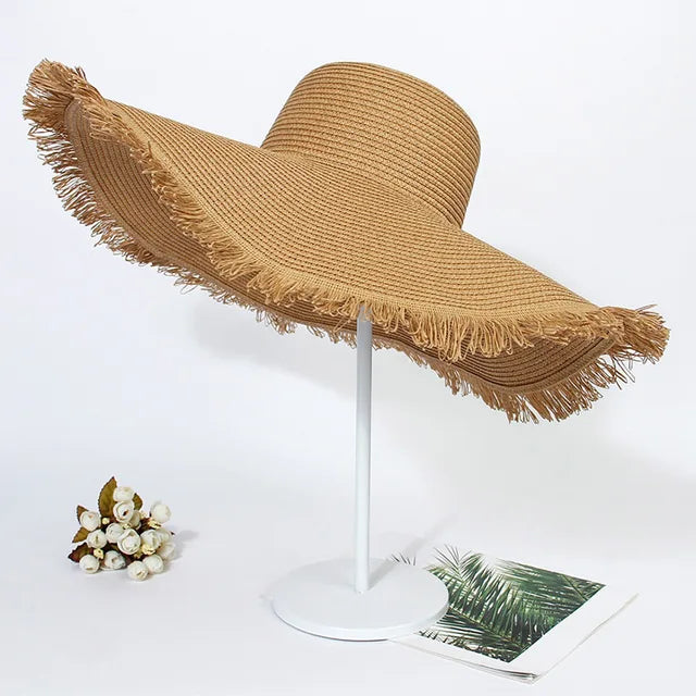 Sombrero cubo grande moda sol verano