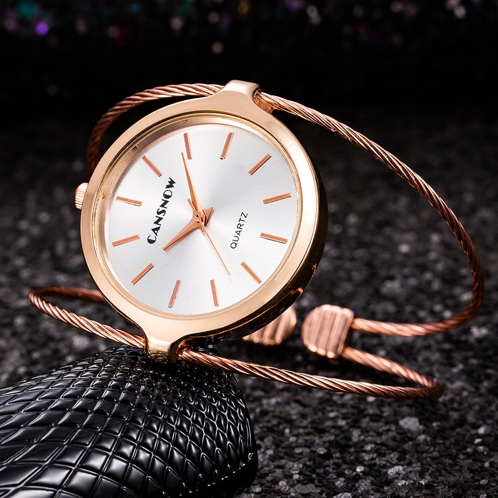 Reloj brazalete Cansnow Intricate