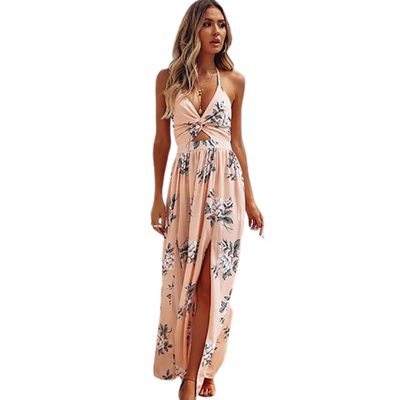 Amille - Vestido largo bohemio chic