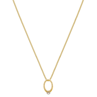 Cadena de lámpara chapada en oro de 14 quilates