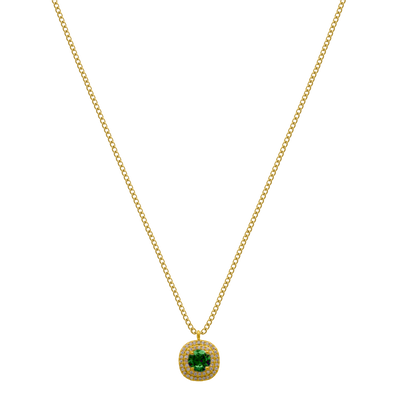 Cadena eterna chapada en oro de 14 quilates
