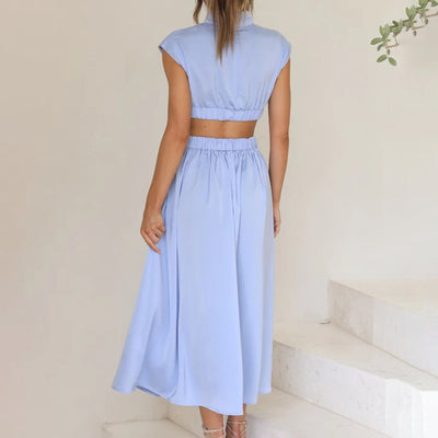 Beatrix - Elegante vestido sin mangas