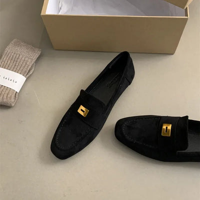 Lina - Zapatos británicos de ante ligero