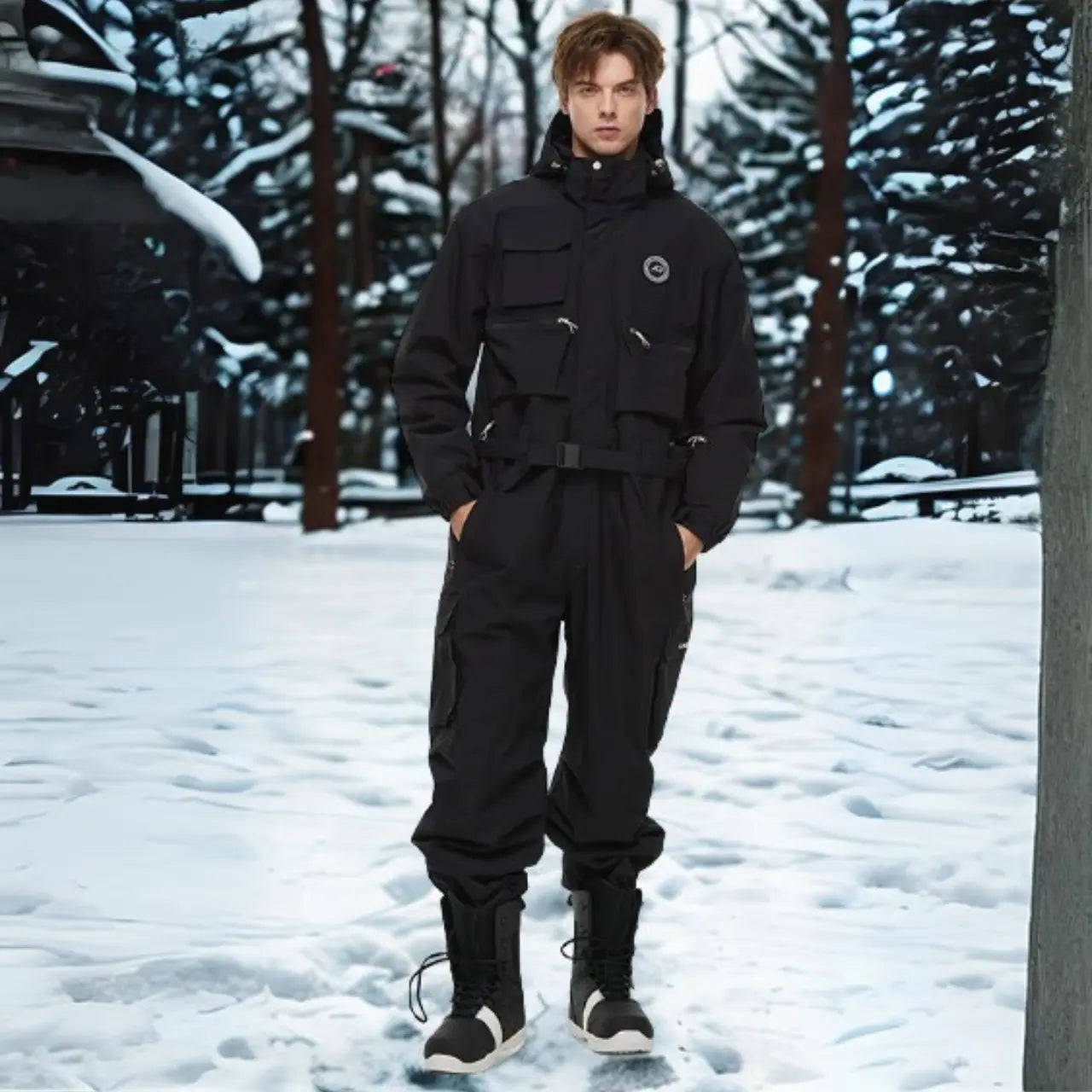 Mono de esquí para hombre impermeable y aislante - Vynar