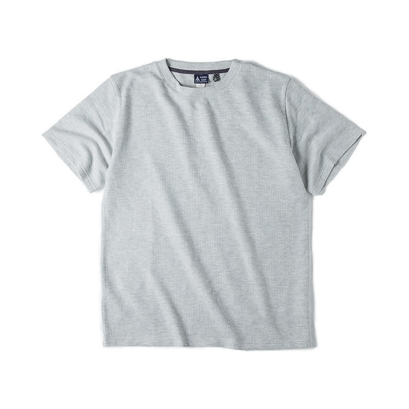 Camiseta hombre manga corta textura gofre - Brando