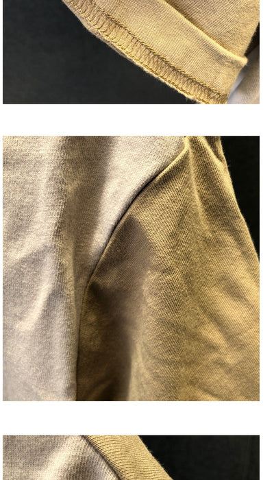 Camiseta básica hombre algodón estampado minimalista estilo urbano - Damián