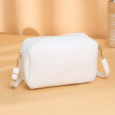 Bolso bandolera mujer piel sintética diseño minimalista - Clara