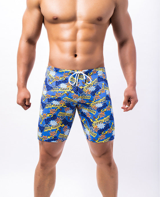 Shorts de baño estampados para hombre