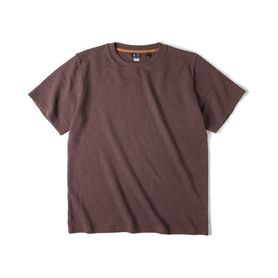 Camiseta hombre manga corta textura gofre - Brando