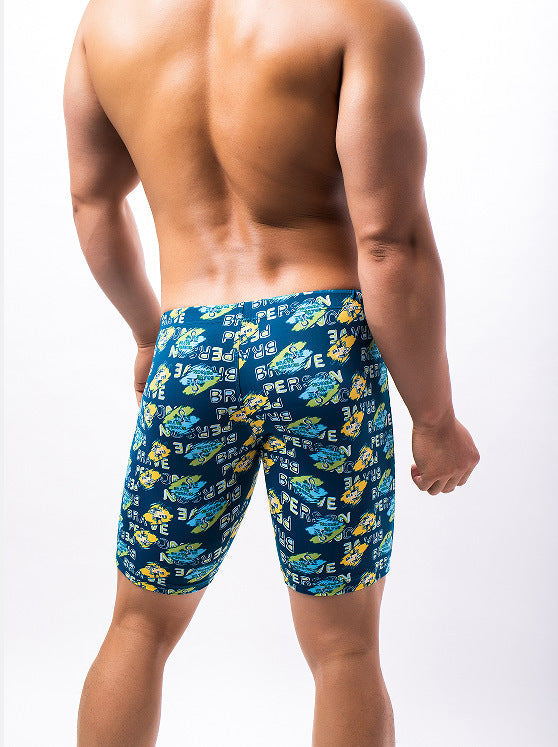 Shorts de baño estampados para hombre