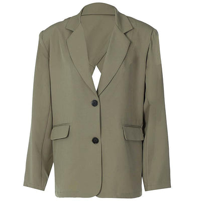 Blazer sin espalda para mujer - Carlotta