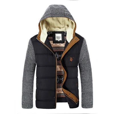 Chaqueta de otoño acolchada con capucha - Alaric