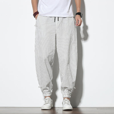 Pantalon hombre estampado de rayas - Matteo