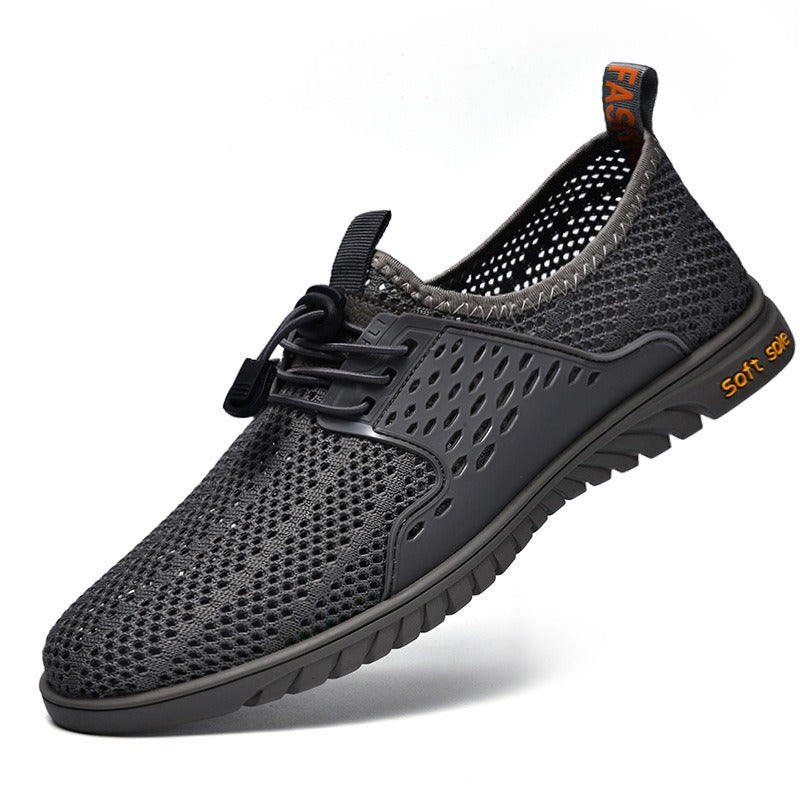 Zapatillas deportivas hombre malla transpirable estilo ligero - Damián
